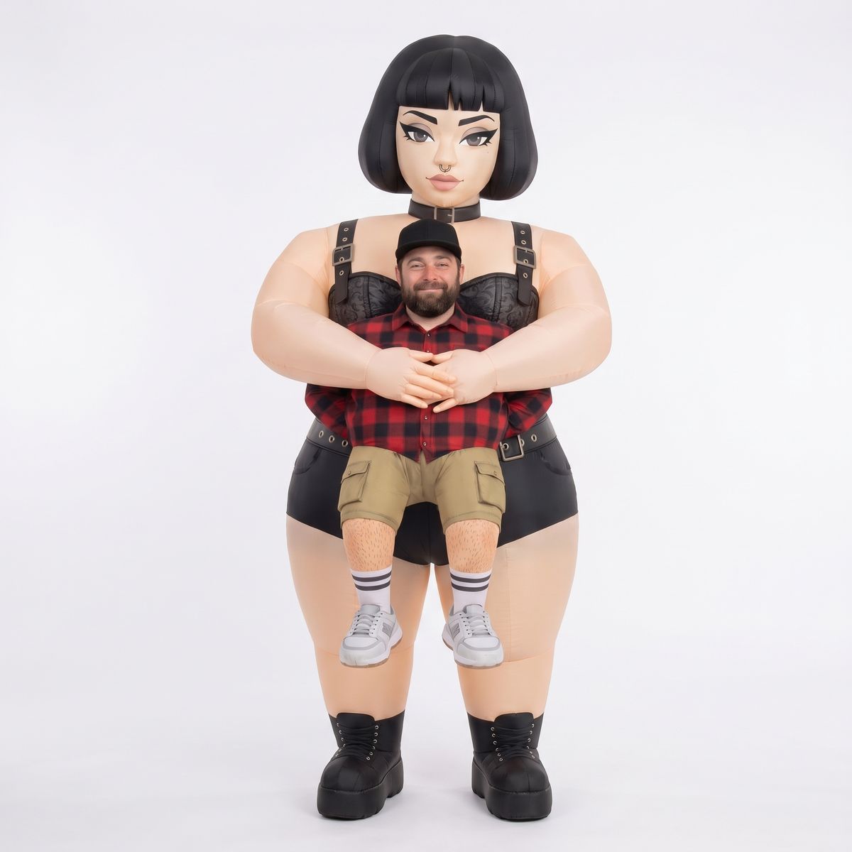 Goth Grab Co Inflatable Goth Mommy Outfit
