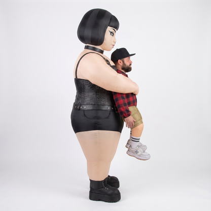Goth Grab Co Inflatable Goth Mommy Outfit