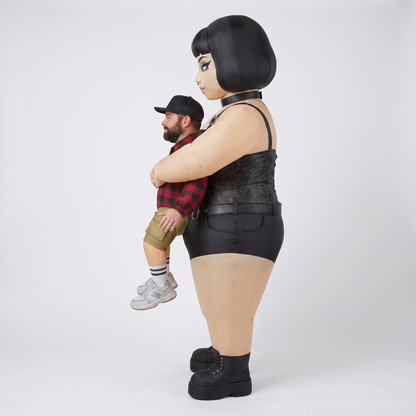 Goth Grab Co Inflatable Goth Mommy Outfit