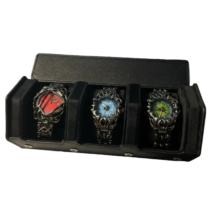 Watch box with transparent background